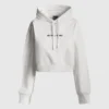 Hoodie in verkürzter Passform
