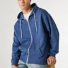Hoodie mit durchgehendem Reißverschluss