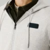 Hoodie mit durchgehendem Reißverschluss
