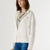 Hoodie mit durchgehendem Reißverschluss