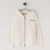 Hoodie mit durchgehendem Reißverschluss und lockerer Passform