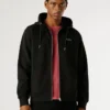 Hoodie mit durchgehendem Reißverschluss und normaler Passform