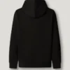 Hoodie mit durchgehendem Reißverschluss und normaler Passform