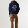 Hoodie mit Rückenaufdruck