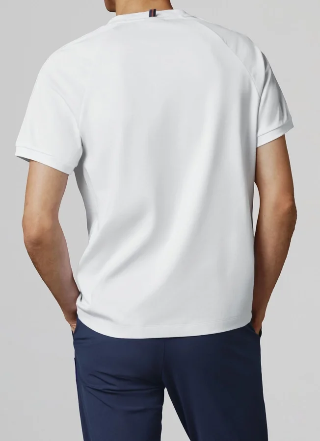 Interlock-T-Shirt mit Raglanärmeln Interlock-T-Shirt mit Raglanärmeln