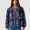 Jacke mit Blumenprint Jacke mit Blumenprint