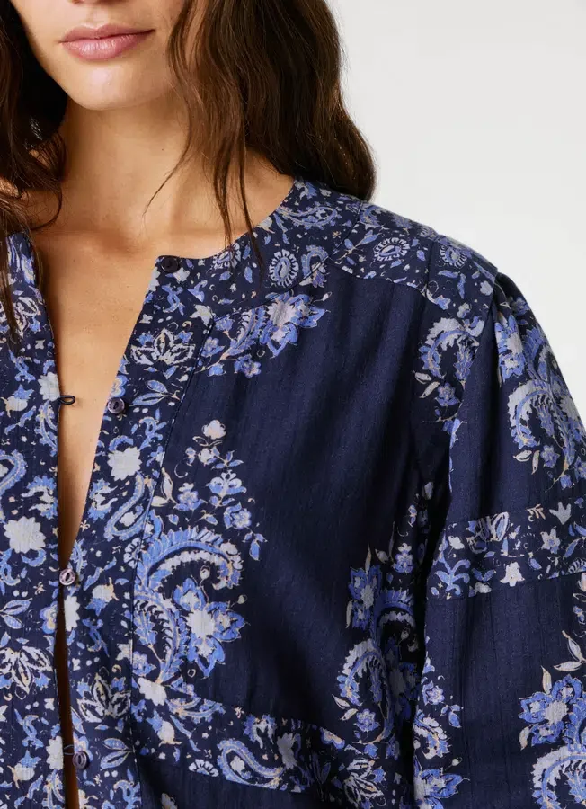 Jacke mit Blumenprint Jacke mit Blumenprint