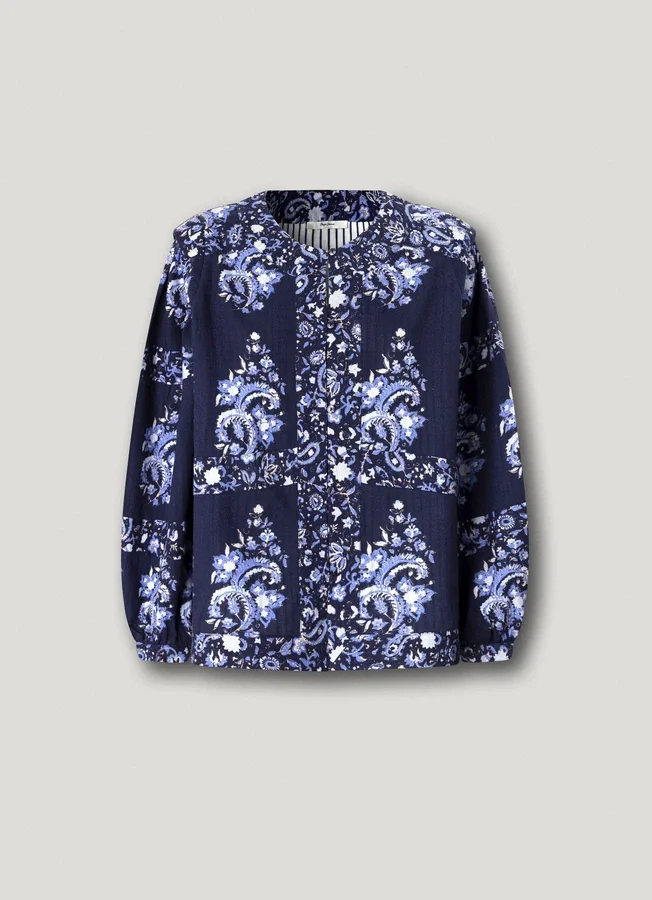 Jacke mit Blumenprint Jacke mit Blumenprint