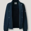 Jacke mit Druckknöpfen Jacke mit Druckknöpfen