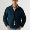 Jacke mit Druckknöpfen Jacke mit Druckknöpfen