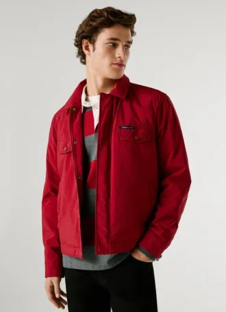 Jacke mit Hemdkragen
