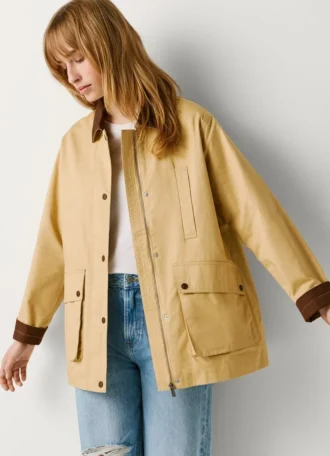 Jacke mit Hemdkragen