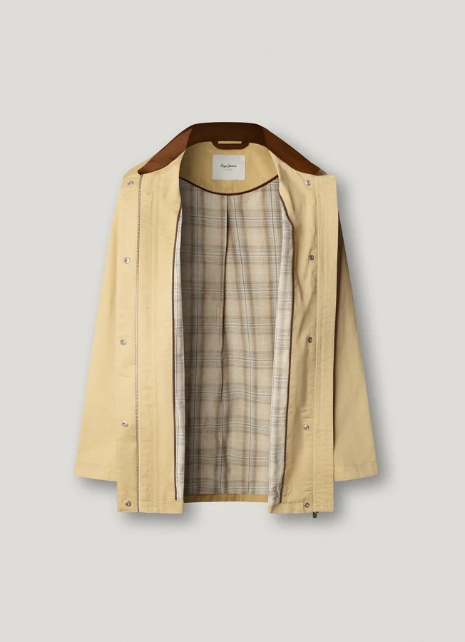 Jacke mit Hemdkragen Jacke mit Hemdkragen