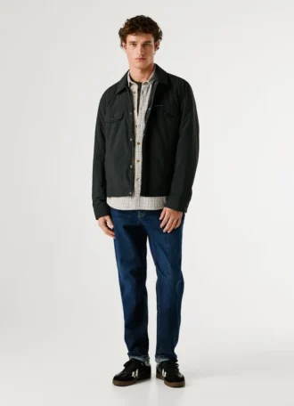 Jacke mit Hemdkragen