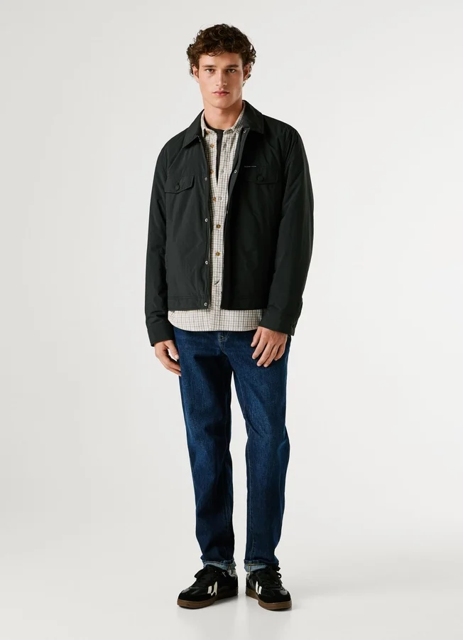 Jacke mit Hemdkragen Jacke mit Hemdkragen