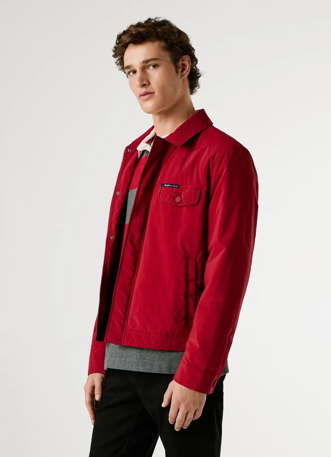Jacke mit Hemdkragen Jacke mit Hemdkragen