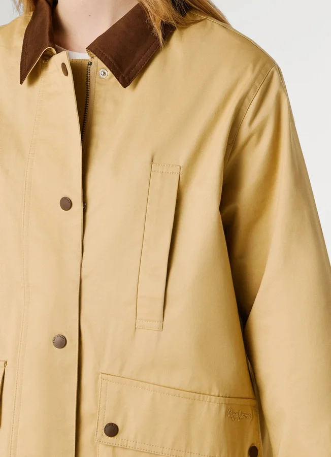 Jacke mit Hemdkragen Jacke mit Hemdkragen