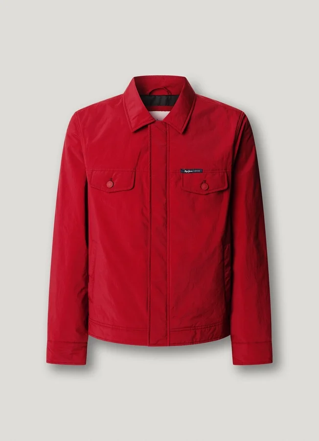 Jacke mit Hemdkragen Jacke mit Hemdkragen