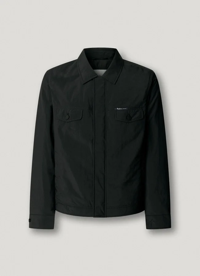 Jacke mit Hemdkragen Jacke mit Hemdkragen
