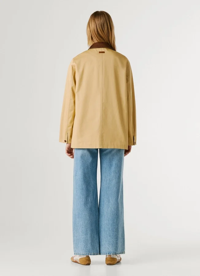 Jacke mit Hemdkragen Jacke mit Hemdkragen