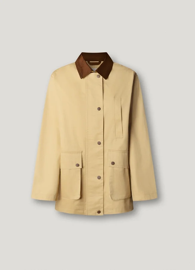 Jacke mit Hemdkragen Jacke mit Hemdkragen