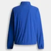 Jacke mit hohem Kragen und Logo
