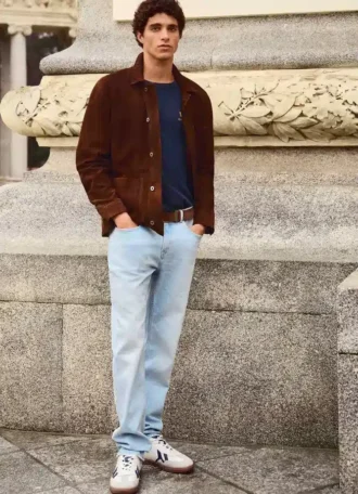 Jeans mit geradem Schnitt und mittlerer Leibhöhe – Byron