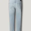 Jeans mit geradem Schnitt und mittlerer Leibhöhe – Byron