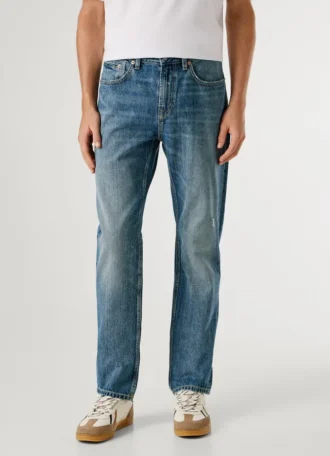 Jeans mit geradem Schnitt und mittlerer Leibhöhe – Byron