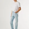 Jeans mit geradem Schnitt und mittlerer Leibhöhe – Byron