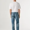 Jeans mit geradem Schnitt und mittlerer Leibhöhe – Byron