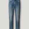 Jeans mit geradem Schnitt und mittlerer Leibhöhe – Byron
