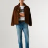 Jeans mit geradem Schnitt und mittlerer Leibhöhe – Dalston