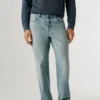 Jeans mit geradem Schnitt und mittlerer Leibhöhe – Dalston