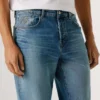 Jeans mit geradem Schnitt und mittlerer Leibhöhe – Dalston