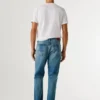 Jeans mit geradem Schnitt und mittlerer Leibhöhe – Dalston