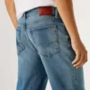 Jeans mit geradem Schnitt und mittlerer Leibhöhe – Dalston