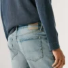 Jeans mit geradem Schnitt und mittlerer Leibhöhe – Dalston