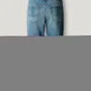 Jeans mit geradem Schnitt und mittlerer Leibhöhe – Dalston