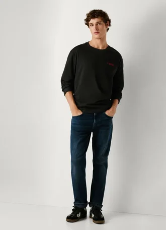 Jeans mit gerader Passform und mittlerer Leibhöhe – Cash