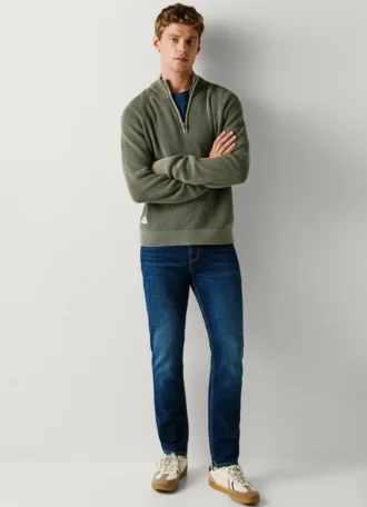 Jeans mit gerader Passform und mittlerer Leibhöhe – Cash