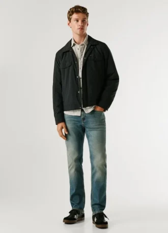 Jeans mit gerader Passform und mittlerer Leibhöhe – Cash