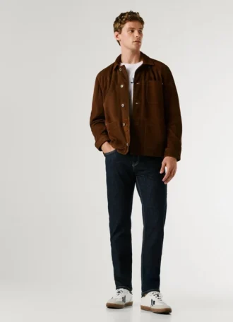 Jeans mit gerader Passform und mittlerer Leibhöhe – Cash
