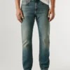 Jeans mit gerader Passform und mittlerer Leibhöhe – Cash