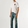 Jeans mit gerader Passform und mittlerer Leibhöhe – Cash