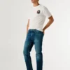 Jeans mit gerader Passform und mittlerer Leibhöhe – Cash Jeans mit gerader Passform und mittlerer Leibhöhe – Cash