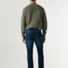Jeans mit gerader Passform und mittlerer Leibhöhe – Cash