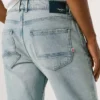 Jeans mit gerader Passform und mittlerer Leibhöhe – Cash