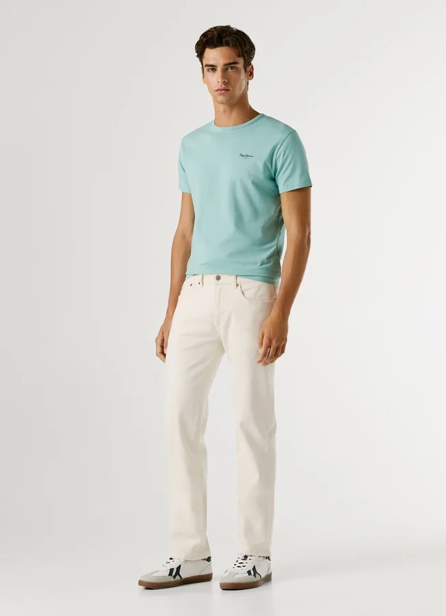 Jeans mit gerader Passform und mittlerer Leibhöhe – Cash Jeans mit gerader Passform und mittlerer Leibhöhe – Cash
