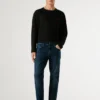 Jeans mit gerader Passform und mittlerer Leibhöhe – Cash